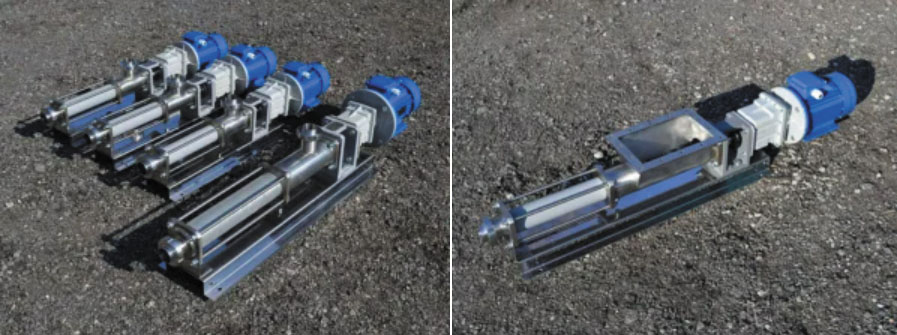 Гвинтовий насос для гідрофузу, фуза