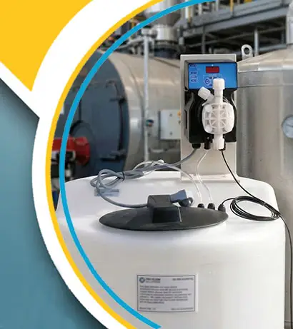 Насос дозатор для дозування реагенту бісульфіт до трубопроводу теплоносія | Станції дозування